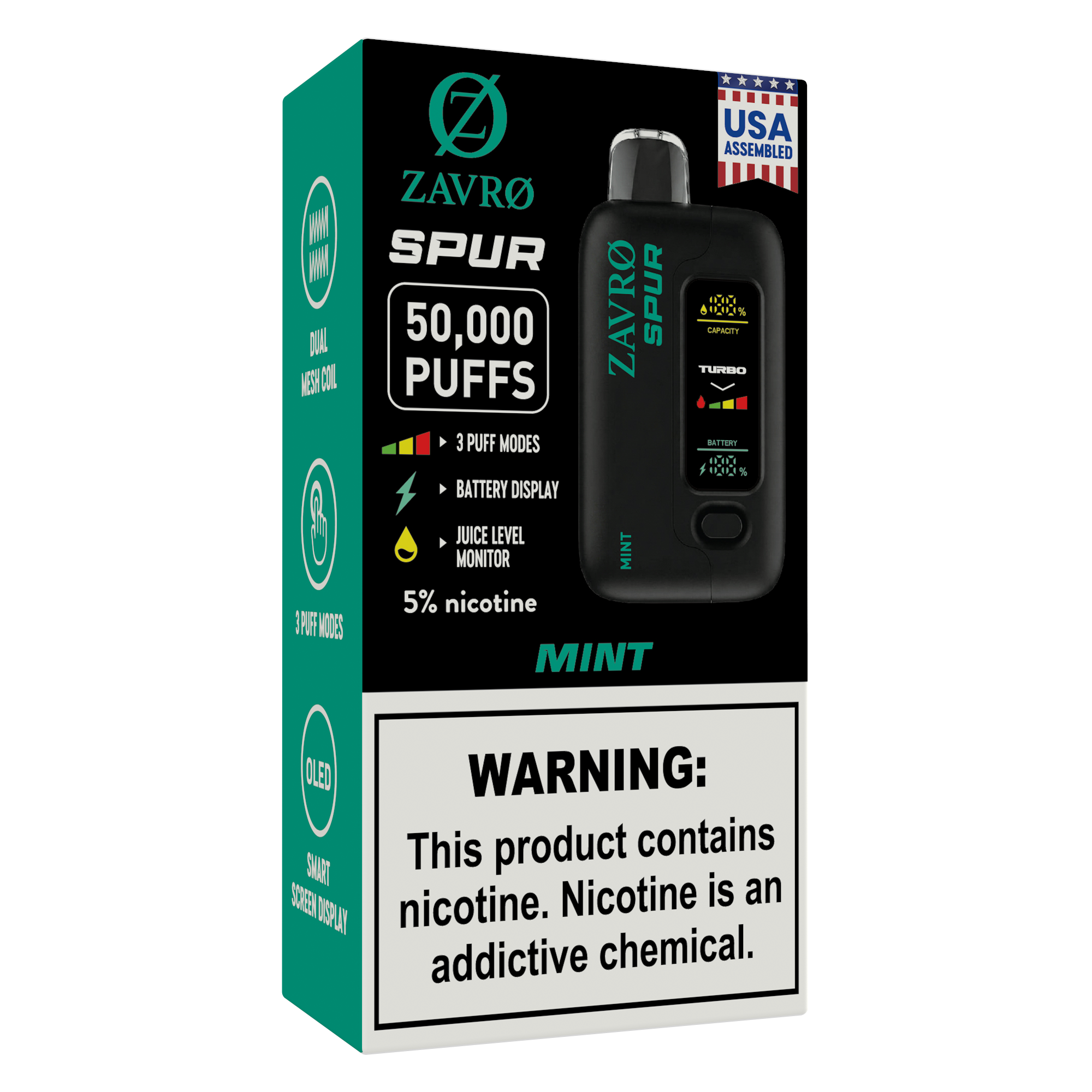 Zavro Spur 5% Mint